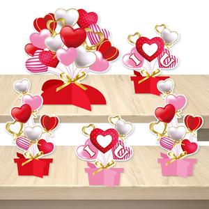<span class=keywords><strong>Décoration</strong></span> de table en forme de cœur moderne en papier 3D pour la Saint-Valentin, les fêtes, les décorations de mariage, les anniversaires romantiques, les fournitures de <span class=keywords><strong>décoration</strong></span> de la maison - Product Image 5
