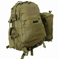 Sac à dos tactique de survie en nylon imperméable de style national pour l'extérieur, avec cadre externe, 36-56L, vente en gros