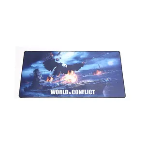 Factory Custom Large Size Neoprene Rubber Playmat Card Game Play Mat