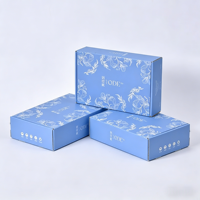Boîte cadeau cosmétique en forme d'avion, anti-surcharge, pour huile essentielle et crème pour les yeux, avec impression UV personnalisée sur carton.