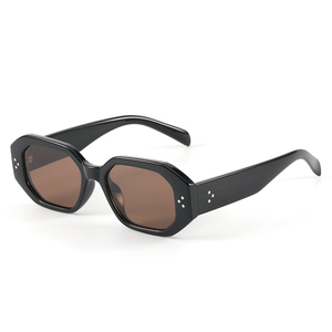 Lunettes de soleil polarisées blanches vintage faites à la <span class=keywords><strong>main</strong></span>, mode unisexe, style rétro, logo personnalisé, lunettes de soleil polarisées pour hommes et femmes - Product Image 4