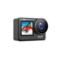 SJCAM SJ11 Active 4K 30FPS Cámara de Acción con Pantalla Dual Táctil de 2.33'', Resistente al Agua hasta 5 Metros, Giroscopio de 6 Ejes, WiFi 5G, Cámara para Vlogging