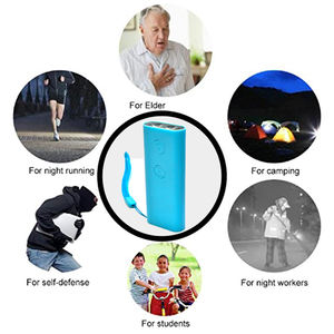 إنذار SOS الشخصي عن طريق مكالمة هاتفية SMS عن طريق تطبيق TuYa مع تطبيق GPS, سلسلة أمان للدفاع عن النفس للنساء والأطفال المسنين - Product Image 2