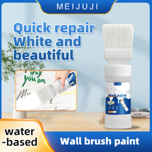 Petite bouteille de peinture murale <span class=keywords><strong>blanche</strong></span> au pinceau pour les taches et les graffitis Revêtement mural blanc Pâte de réparation murale écologique pour usage domestique - Product Image 4