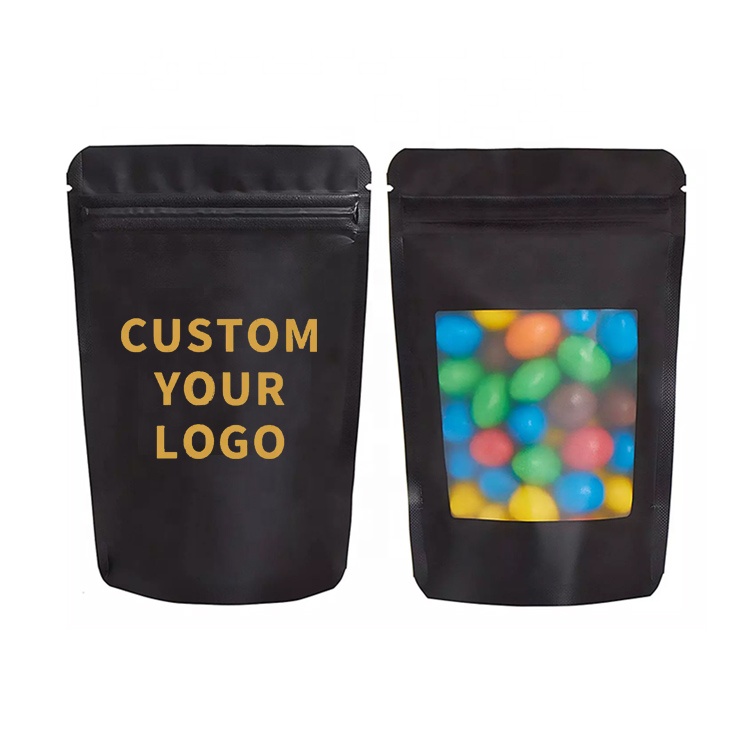 3.5g Cookie Smell Proof Bag plastic Soft Touch Edibles Packaging Matte Doypack Mylar Bags