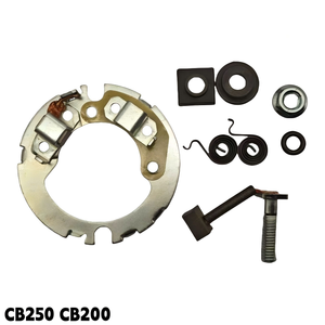 Kit de réparation de balais de carbone pour moto <span class=keywords><strong>Honda</strong></span> CB250 CB200, support de balais de carbone CB250, balais de carbone - Product Image 1