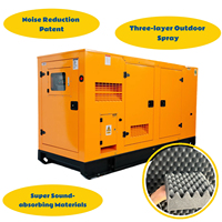 Générateur diesel super silencieux 200 kW/220 kW 250 kVA triphasé 50 Hz, moteur Weichai WP7D264E310, usage industriel, commercial et domestique, CE ISO