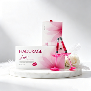 HADURAGE <span class=keywords><strong>Lip</strong></span> <span class=keywords><strong>Filler</strong></span> avec VB12 2x1ml Injection d'acide hyaluronique pour repulper les lèvres et améliorer la couleur rouge OEM ISO&CE <span class=keywords><strong>Prix</strong></span> de gros - Product Image 1