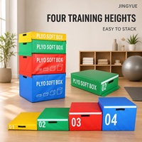 Plyometrische Boxen zum Fabrikpreis, Schaumstoff-Sprungboxen, Fitnessgeräte, Übungsboxen, Plyo-Boxen, Sprungbox