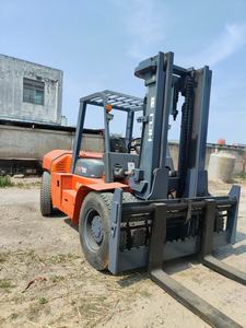 Chariot élévateur Heli TCM japonais d'occasion FD100 10 tonnes en stock, en bon état, prix usine, moteur diesel, livraison rapide, en promotion - Product Image 4