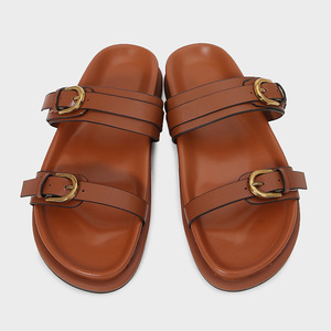 Sandali con plateau stile britannico <span class=keywords><strong>scarpe</strong></span> estive da donna da esterno con fibbia per cintura - Product Image 2