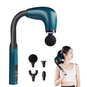 0728 9 Modes Delicate Touch Gun 4 Interchangeable Heads Portable Body <b>Massager</b> Anti-slip Design Handheld <b>Machine</b> - Product Image 2