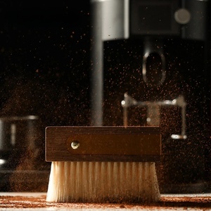 Professional Soft Silicone Bristles Coffee Bar Cleaning <b>Brushes</b> Hand <b>Dusting</b> <b>Brush</b> Accessories for Espresso Grinder Machine - Product Image 5