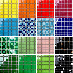10x10 mosaico <span class=keywords><strong>de</strong></span> azulejos <span class=keywords><strong>de</strong></span> vidrio 300*300mm oro vidrio baño dedo azul claro piscina mosaico vidrio azulejo patrón <span class=keywords><strong>de</strong></span> <span class=keywords><strong>flores</strong></span> - Product Image 4