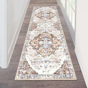 <span class=keywords><strong>Tappeto</strong></span> per Corridoio 2x3 Lavabile, Stile Vintage, Antiscivolo, <span class=keywords><strong>Beige</strong></span> Invecchiato, per Ingresso, <span class=keywords><strong>Cucina</strong></span>, Bagno - Product Image 4