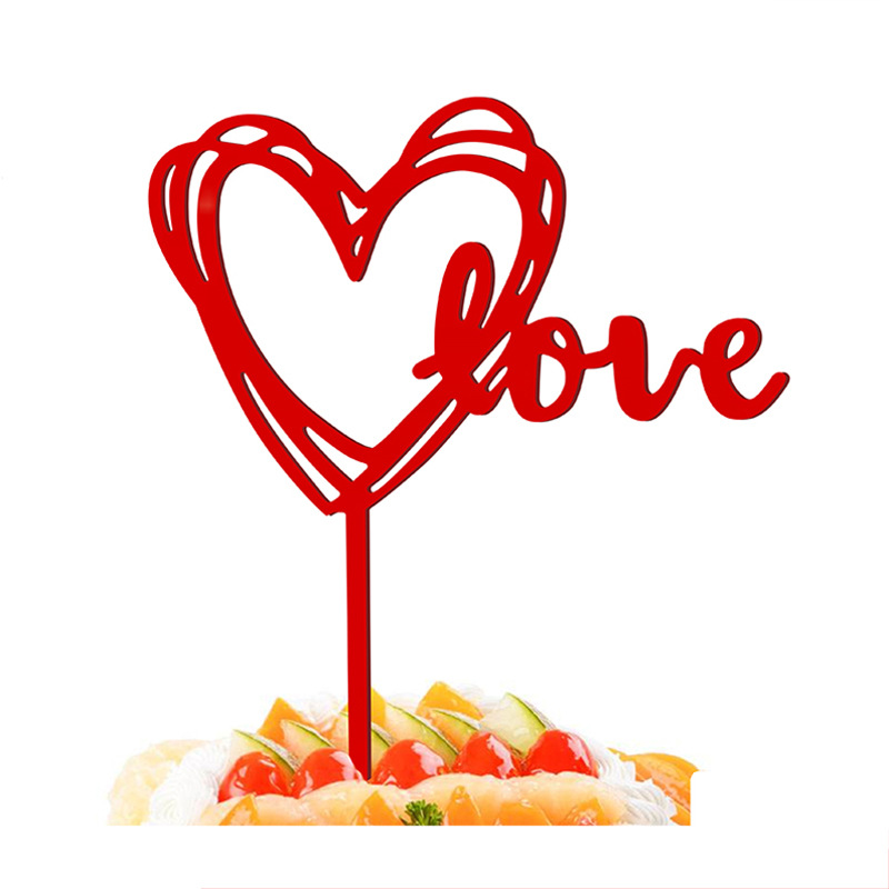 red three layers of love