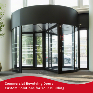 Klein Klein Krd-01 Bibo Portes tournantes de sécurité de haute qualité pour entrée d'hôtel, porte tournante automatique pour hall d'entrée - Product Image 3