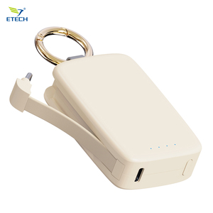 Mini Banco de Energía de Llavero de 5000 mAh, Cargador Portátil con Mosquetón, Carga Rápida, Respaldo de Emergencia de Bolsillo para Teléfonos Inteligentes - Product Image 4