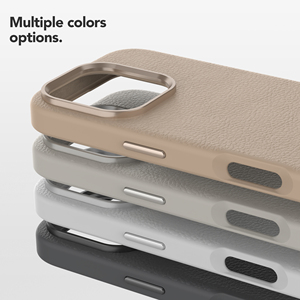Soonleader Hot Force Vente Chaude PU Cuir + <span class=keywords><strong>Silicone</strong></span> Pare-chocs Magnétique Sans Fil Charge Mobile Téléphone Cas pour iPhone 16 Pro Max - Product Image 4