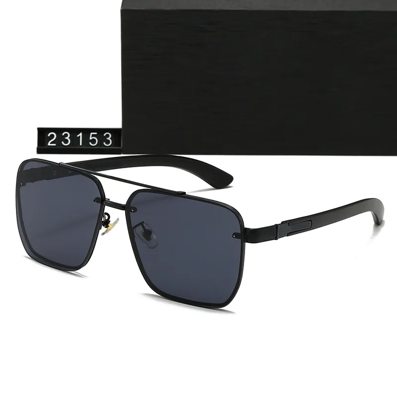 Novo Luxo Moda Casual Óculos De Sol Condução e Equitação Casual Óculos 23153