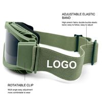 Yijia lunettes de chasse tactiques lunettes de régulateur de verre Airsoft lunettes de tir en plein air avec 3 lentilles interchangeables