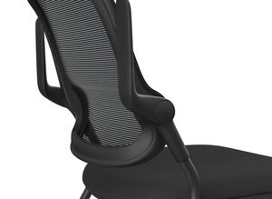 Chaise pivotante empilable en maille moderne en gros pour les salles de conférence, de formation, les hôpitaux et les hôtels, avec tablette d'écriture - Product Image 5