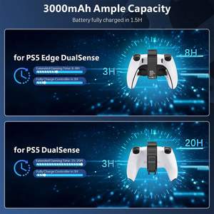 ชุดแบตเตอรี่ Amazear ขนาดกะทัดรัด พกพาสะดวก สำหรับคอนโทรลเลอร์ไร้สายแบบ Dual Sense ของ PlayStation 5 - Product Image 2
