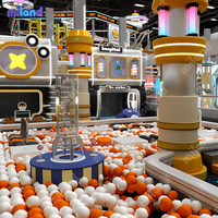 Indoor-Spielgeräte für Kinder, Unterhaltungszentren, Riesenrad, Langlebiges Komplettset, Modernes Schlüsselfertiges Projekt