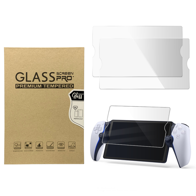 For Portal Tempered Glass Screen Protector Film with Protection for 5 Console