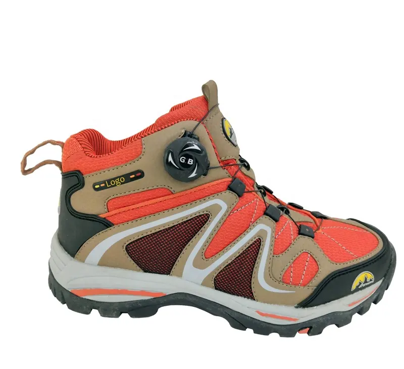 Trekking hiking boots waterproof feature for men and women shoe