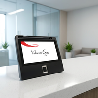 Tableta de Firma Digital Biométrica con Lápiz sin Batería de 1024 Niveles de Presión para Oficina sin Papel y Sector Salud