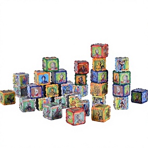 Cubo de <span class=keywords><strong>Rubik</strong></span> 3D de Plástico, Rompecabezas con Lámina Lenticular, Juguete Educativo con Múltiples Modos de Juego para el Aprendizaje Temprano e Intelectual - Product Image 1