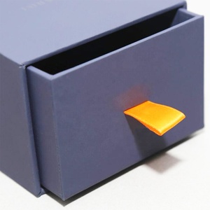 Personnalisé De Luxe Foncé Décoratif Carton Coulissante D'emballage de Boîte de Cadeau de Bijoux Avec <span class=keywords><strong>Tiroirs</strong></span> - Product Image 5
