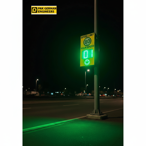 Affichage de vitesse intelligent à LED |   Panneau d'avertissement radar de circulation - Product Image 1