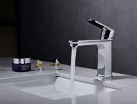 Robinet de douche mural moderne à commande tactile en laiton chromé, à poignée unique, pour salle de bain, garantie 1 an, directement de l'usine