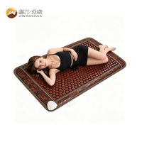 Jiwan Lejia Vente en gros de coussin de massage thermique personnalisé en pierre de tourmaline chauffée pour les spas et centres de bien-être professionnels