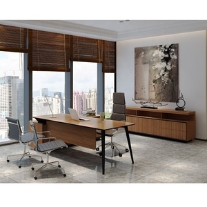 プロフェッショナルプロデュースラグジュアリーマネージャーオフィスセットエグゼクティブモダンオフィスデスク - Product Image 1