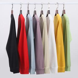 Sweat-shirt à col rond en mélange coton-polyester 350 GSM, tissu doux et résistant, pull décontracté - Product Image 2