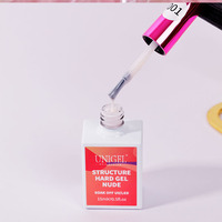 UNIGEL Gel UV de structure durcissable en gros, non toxique, gel UV de construction longue durée, OEM ODM, étiquette privée personnalisée