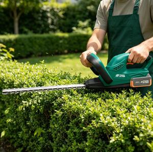 <span class=keywords><strong>Cortasetos</strong></span> Inalámbrico sin Escobillas de 20V al por Mayor, Tijeras Eléctricas para Setos de 20 Pulgadas con Afilador Automático para Paisajismo Comercial - Product Image 1
