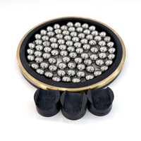 Kit de réparation de joint pivotant manuel de 4 pouces avec étui rigide, joints NBR, bouchons à bille, 15 000 PSI pour vanne de débit OEM pour le Moyen-Orient