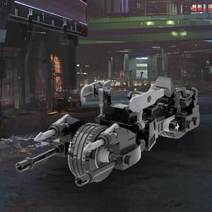 Figur aksi anime sepeda motor The Bat Batpod2.0 film terkenal blok bangunan bata bongkar pasang juguetes <span class=keywords><strong>para</strong></span> los ninos - Product Image 2