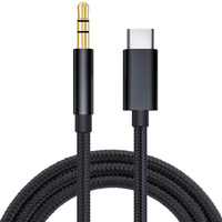 CÂBLE ADAPTATEUR USB TYPE C vers 1.8 MÂLE STÉRÉO 3.5 M 10CM-20CM AVEC CHIPSET