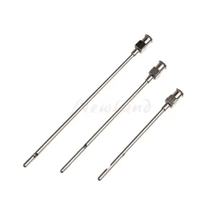 Veterinary Equipment Milk Pass Teat Needle Teat Cannula With Luer Lock Adaptor For Animal Use NL305