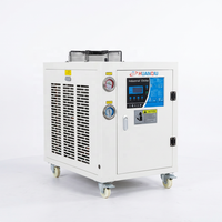 Refroidisseur d'eau industriel HUANQIU 220V R410A 2HP 6KW refroidi par air