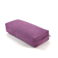 Oreiller de méditation et de yoga rectangulaire en coton biologique, personnalisé, multicolore, facile à transporter, respectueux de l'environnement, rempli de sarrasin