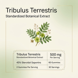 Gomitas de Extracto de Tribulus Terrestris OEM ODM 500mg 60 Unidades a Granel Marca Privada - Product Image 2