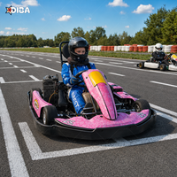 Karting tout-terrain de qualité commerciale 7L avec réservoir de carburant séparé, karting à essence pour piste intérieure et extérieure