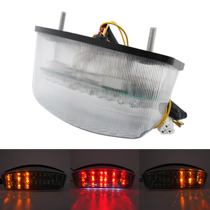 Feu arrière de <span class=keywords><strong>moto</strong></span>, clignotants de frein intégrés, lumière LED adaptée à Ducati Monster 400 600 620 695 750 800 900 1000 1994-2008 - Product Image 4