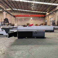 Machine de découpe de panneaux en mélamine de haute précision, machine à fabriquer du contreplaqué, scie à panneaux pour l'industrie du bois